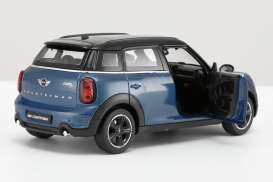 Mini  - Cooper S Countryman blue - 1:24 - Rastar - rastar56400b | The Diecast Company