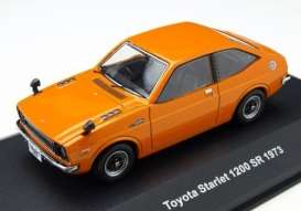 Toyota  - Starlet 1200SR 1973 orange - 1:43 - IXO Models - 1052 - ix1052 | The Diecast Company