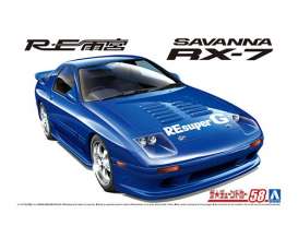 Mazda  - RX-7 FC3S 1989  - 1:24 - Aoshima - 06207 - abk06207 | The Diecast Company
