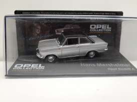 Opel  - Kadett A coupe silver/black - 1:43 - Magazine Models - Ope135 - MagOpe135 | The Diecast Company