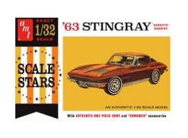 Chevrolet  - Corvette 1963  - 1:32 - AMT - s1112 - amts1112 | The Diecast Company