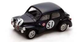 Renault  - 4CV-1063 1951 black - 1:43 - Spark - S5213 - spaS5213 | The Diecast Company