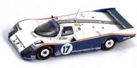 Porsche  - 962C 1987 white/blue - 1:43 - Spark - 43LM87 - spa43LM87 | The Diecast Company