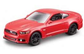 Ford  - Mustang GT 2015 red - 1:64 - Bburago - 59044r - bura59044r | The Diecast Company