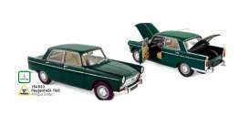 Peugeot  - 404 1965 green - 1:18 - Norev - 184833 - nor184833 | The Diecast Company