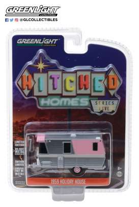 Holiday House  - 1959 pink/silver - 1:64 - GreenLight - 34050C - gl34050C | The Diecast Company