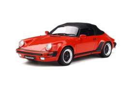 Porsche  - 911  1989 red - 1:18 - GT Spirit - 130 - GT130 | The Diecast Company