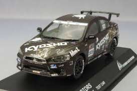 Mitsubishi  - Lancer 2011 black/white - 1:43 - Kyosho - 3495T - kyo3495T | The Diecast Company