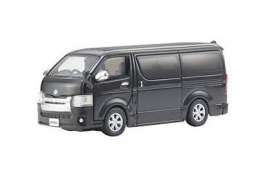 Toyota  - Hiace 2014 black - 1:64 - Kyosho - 6663BK - kyo6663BK | The Diecast Company