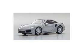 Porsche  - 911 silver - 1:64 - Kyosho - 7048A15 - kyo7048A15 | The Diecast Company