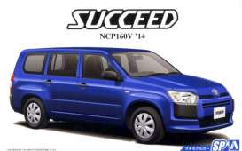 Toyota  - Succeed 2014  - 1:24 - Aoshima - 05144 - abk05144 | The Diecast Company