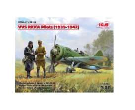 Figures diorama - VVS RKKA Pilots 1939  - 1:32 - ICM - icm32102 | The Diecast Company