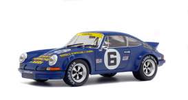 Porsche  - 911 RSR  1973 blue/yellow - 1:18 - Solido - 1801105 - soli1801105 | The Diecast Company