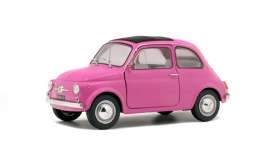 Fiat  - 500 1968 pink - 1:18 - Solido - 1801402 - soli1801402 | The Diecast Company