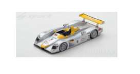 Audi  - R8 2000 silver/yellow - 1:43 - Spark - s3698 - spas3698 | The Diecast Company