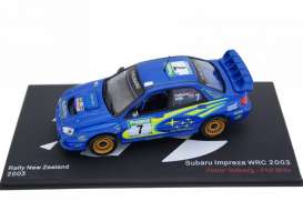 Subaru  - Impreza WRC #7 2003 blue/yellow - 1:43 - Magazine Models - MagRAsu2003 | The Diecast Company