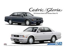 Nissan  - Cedric/Gloria 1992  - 1:24 - Aoshima - 06194 - abk06194 | The Diecast Company