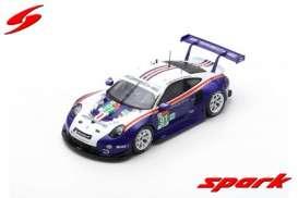 Porsche  - 911 RSR  2018 purple/white - 1:43 - Spark - S7032 - spas7032 | The Diecast Company