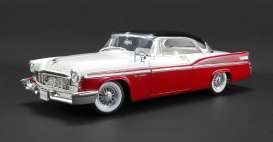 Chrysler  - New Yorker  1956 red/white - 1:18 - Acme Diecast - 1809001 - acme1809001 | The Diecast Company