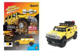 Hummer  - H2 yellow - 1:64 - Johnny Lightning - cp7156 - jlcp7156 | The Diecast Company