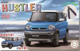 Suzuki  - Hustler blue - 1:24 - Fujimi - 066110 - fuji066110 | The Diecast Company