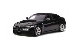 Alfa Romeo  - Giulia Quadriffoglio 2016 black - 1:18 - OttOmobile Miniatures - 793 - otto793 | The Diecast Company