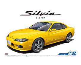 Nissan  - S15 Silvia 1999  - 1:24 - Aoshima - 05679 - abk05679 | The Diecast Company