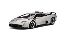 Lamborghini  - Diablo GT 1999 silver - 1:18 - GT Spirit - GTS18507s - GTS18507s | The Diecast Company