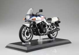 Suzuki  - GXS1100S silver/blue - 1:12 - Aoshima - 105245 - abk105245 | The Diecast Company