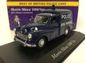 Morris  - Minor 1000 van dark blue - 1:43 - Magazine Models - POLmorris - MagPOLmorris | The Diecast Company