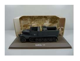Military Vehicles  - SDKFZ 11 1940 green/black - 1:43 - Magazine Models - MILBL23 - magMILBL23 | The Diecast Company