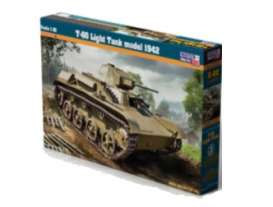 Military Vehicles  - T-60 Light Tank  - 1:35 - Mister Craft - E02 - misterE02 | The Diecast Company