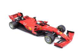 Ferrari  - 2019 red - 1:18 - Bburago - 16807V - bura16807V | The Diecast Company