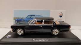 Maserati  - Quattroporte I dark blue - 1:43 - Magazine Models - MAS05 - magMAS05 | The Diecast Company