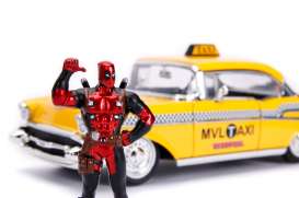 Deadpool  - Taxi 2016 yellow - 1:24 - Jada Toys - 30290 - jada30290 | The Diecast Company