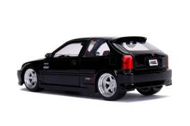 Honda  - Civic EK Type R 1997 glossy black - 1:24 - Jada Toys - 30719 - jada30719bk | The Diecast Company