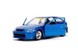 Honda  - Civic EK Type R 1997 metallic blue - 1:32 - Jada Toys - 30487 - jada30487b | The Diecast Company