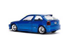 Honda  - Civic EK Type R 1997 metallic blue - 1:32 - Jada Toys - 30487 - jada30487b | The Diecast Company