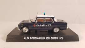 Alfa Romeo  - Giulia 1972 blue - 1:43 - Magazine Models - cara018 - magcara018 | The Diecast Company