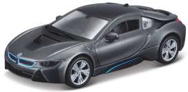 BMW  - i8 grey/black - 1:43 - Maisto - 21001-16906 - mai21001-16906 | The Diecast Company