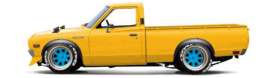 Datsun  - 620 Pick-Up 1973 yellow - 1:24 - Maisto - 32528 - mai32528 | The Diecast Company