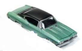Chevrolet  - Chevelle SS 1968 green/black - 1:64 - Johnny Lightning - CG013A - JLCG013A | The Diecast Company