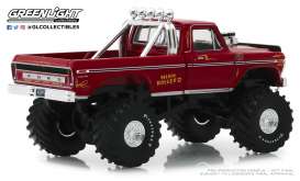 Ford  - F-250 1979 red - 1:43 - GreenLight - 86162 - gl86162 | The Diecast Company