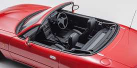 Mazda  - Eunos Roadster red - 1:18 - Kyosho - KSR18031rb - kyoKSR18031rb | The Diecast Company