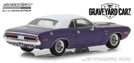 Dodge  - Challenger 1970 purple/white - 1:43 - GreenLight - 86553 - gl86553 | The Diecast Company