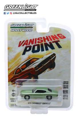 Chevrolet  - Chevelle 1970 green - 1:64 - GreenLight - 44850B - gl44850B | The Diecast Company