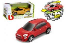 Fiat  - 500X red - 1:43 - Bburago - 30505R - bura30505R | The Diecast Company