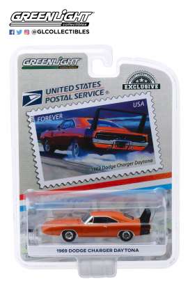 Dodge  - Charger 1969 orange - 1:64 - GreenLight - 30068 - gl30068 | The Diecast Company