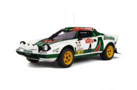 Lancia  - Stratos white/green - 1:12 - OttOmobile Miniatures - G037 - ottoG037 | The Diecast Company