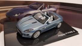 Jaguar  - F-type V8 silver-blue - 1:43 - IXO Models - JDFTV8 - ixJDFTV8 | The Diecast Company